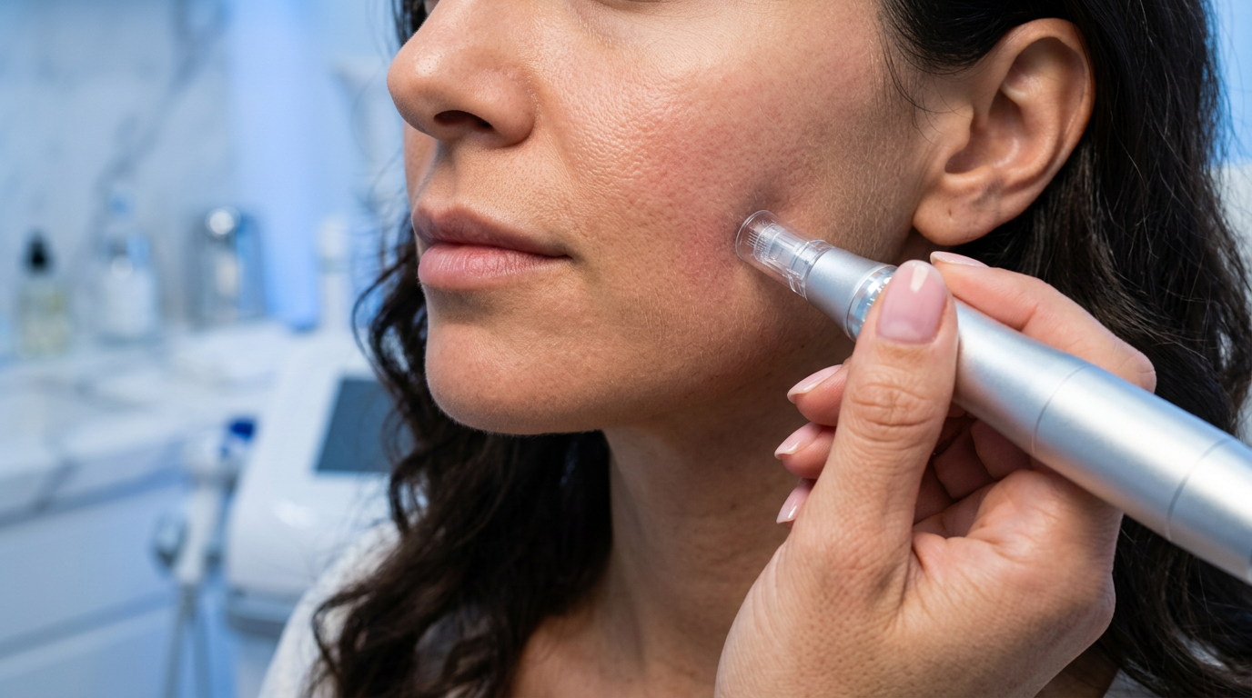 Microneedling pen per il viso